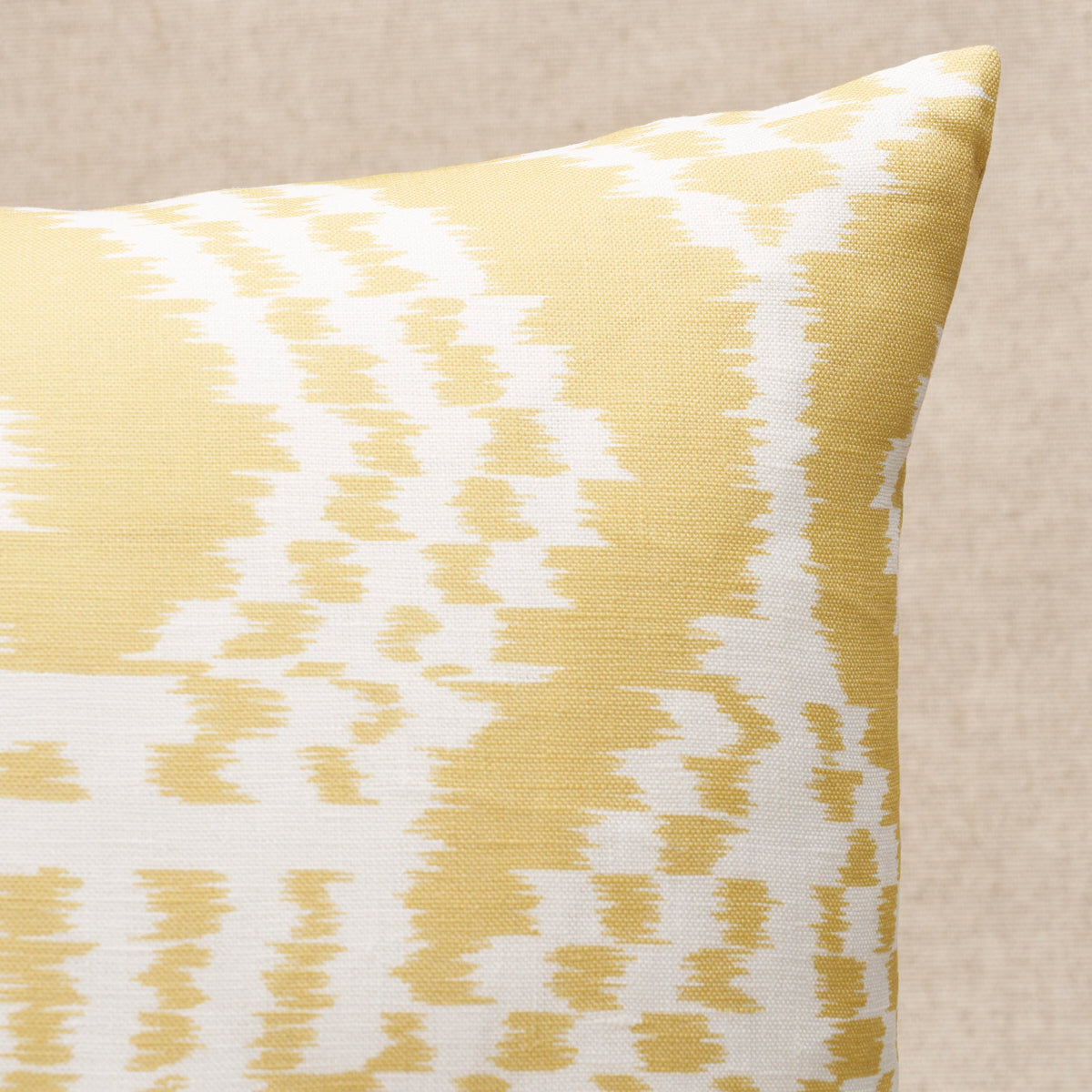 Purchase So17609804 | Asaka Ikat Pillow, Buttercup - Schumacher Pillows