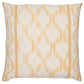 Purchase So17650506 | Santa Monica Ikat Pillow, Yellow - Schumacher Pillows