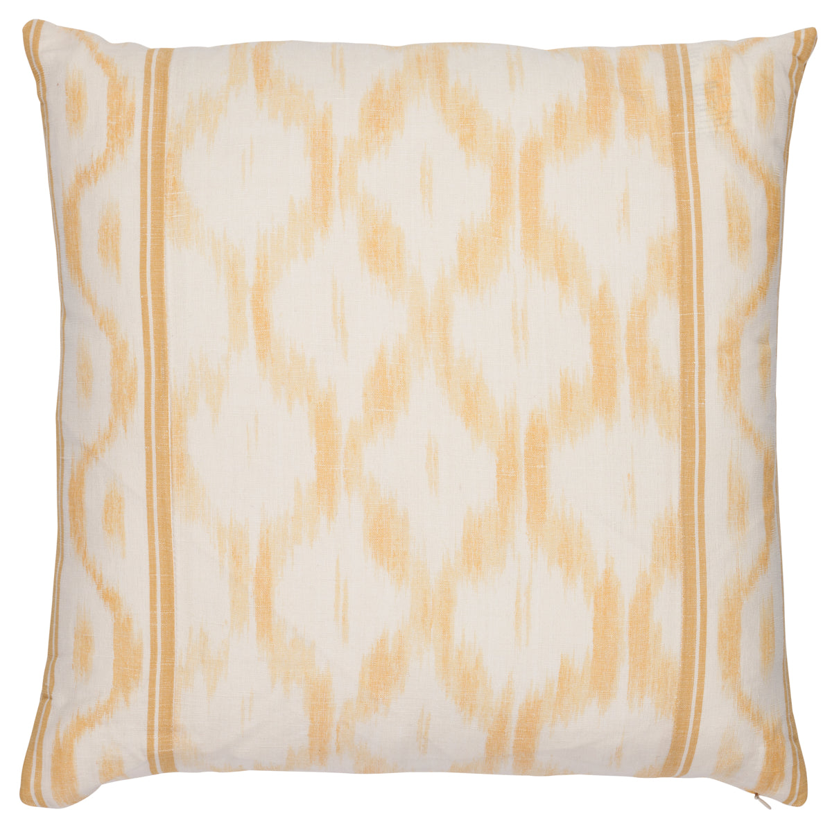 Purchase So17650506 | Santa Monica Ikat Pillow, Yellow - Schumacher Pillows