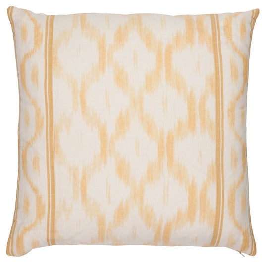 Purchase So17650506 | Santa Monica Ikat Pillow, Yellow - Schumacher Pillows