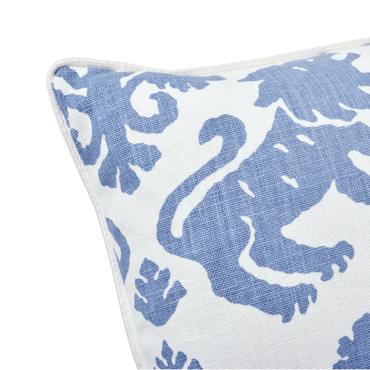 Purchase So17730004 | Regalia Pillow, Blue & White - Schumacher Pillows