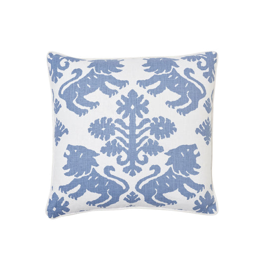 Purchase So17730004 | Regalia Pillow, Blue & White - Schumacher Pillows