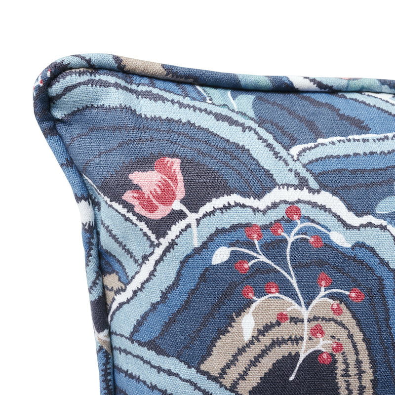 Purchase So17738004 | Rolling Hills Pillow, Blue - Schumacher Pillows