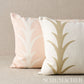 Purchase So17763030 | Acanthus Stripe Pillow, Sand - Schumacher Pillows