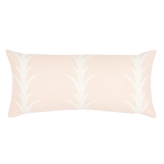 Purchase So17763430 | Acanthus Stripe Pillow, Blush - Schumacher Pillows