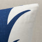 Purchase So17763530 | Acanthus Stripe Pillow, Navy - Schumacher Pillows