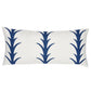 Purchase So17763530 | Acanthus Stripe Pillow, Navy - Schumacher Pillows