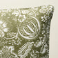 Purchase So17769504 | Pomegranate Print Pillow, Olive - Schumacher Pillows