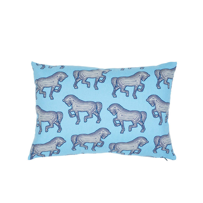 Purchase So17801115 | Faubourg Pillow, Blue - Schumacher Pillows