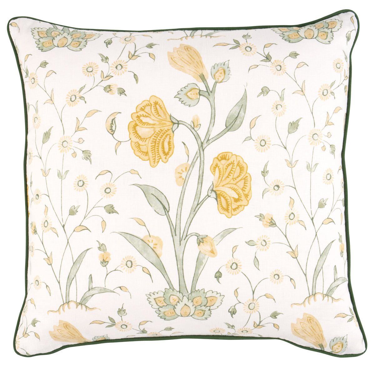 Purchase So17833305 | Khilana Floral Pillow, Marigold - Schumacher Pillows