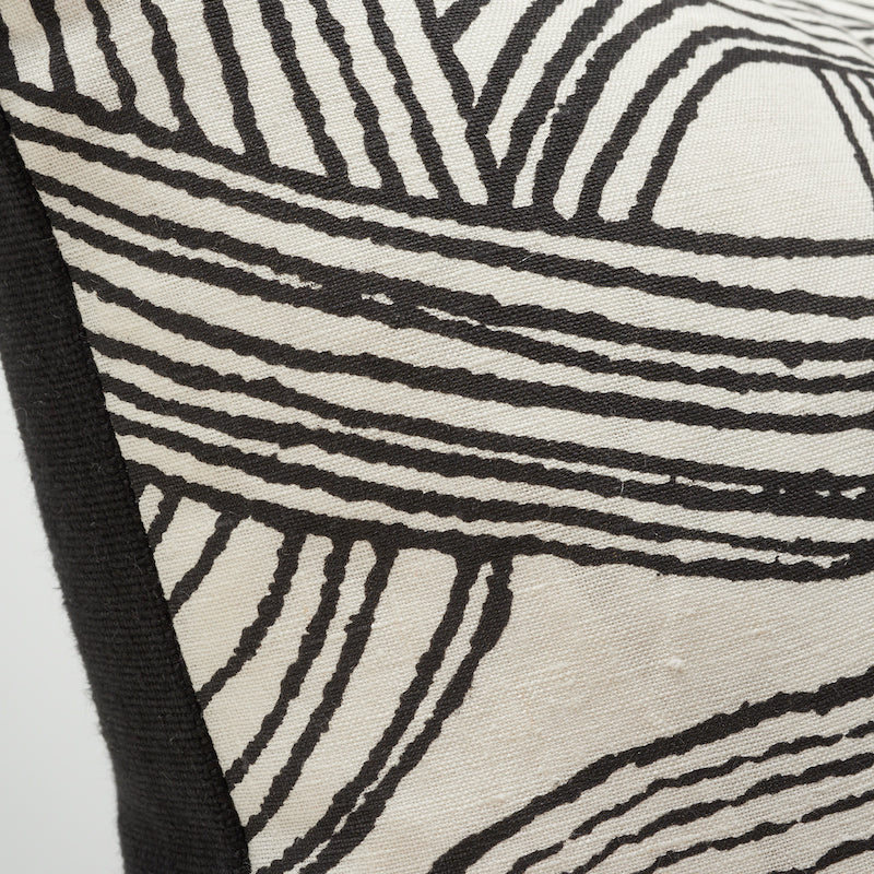 Purchase So17871106 | Freeform Pillow, Black & White - Schumacher Pillows