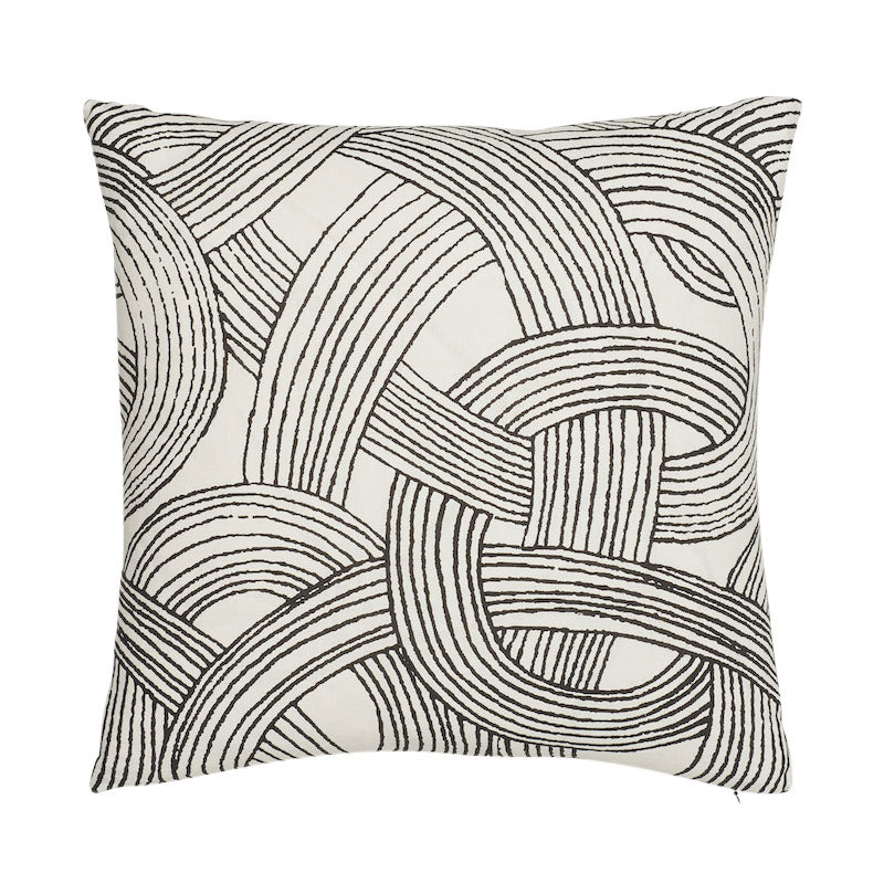 Purchase So17871106 | Freeform Pillow, Black & White - Schumacher Pillows