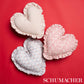 Purchase So17935002 | Beatriz Handprint Heart Pillow, Pink - Schumacher Pillows
