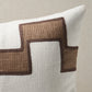 Purchase So17968021 | Dixon Embroidered Print Pillow, Neutral - Schumacher Pillows