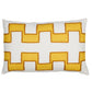 Purchase So17968121 | Dixon Embroidered Print Pillow, Yellow - Schumacher Pillows