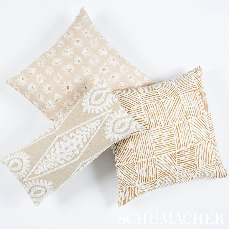 Purchase So17972105 | Meadow Rock Pillow, Natural - Schumacher Pillows
