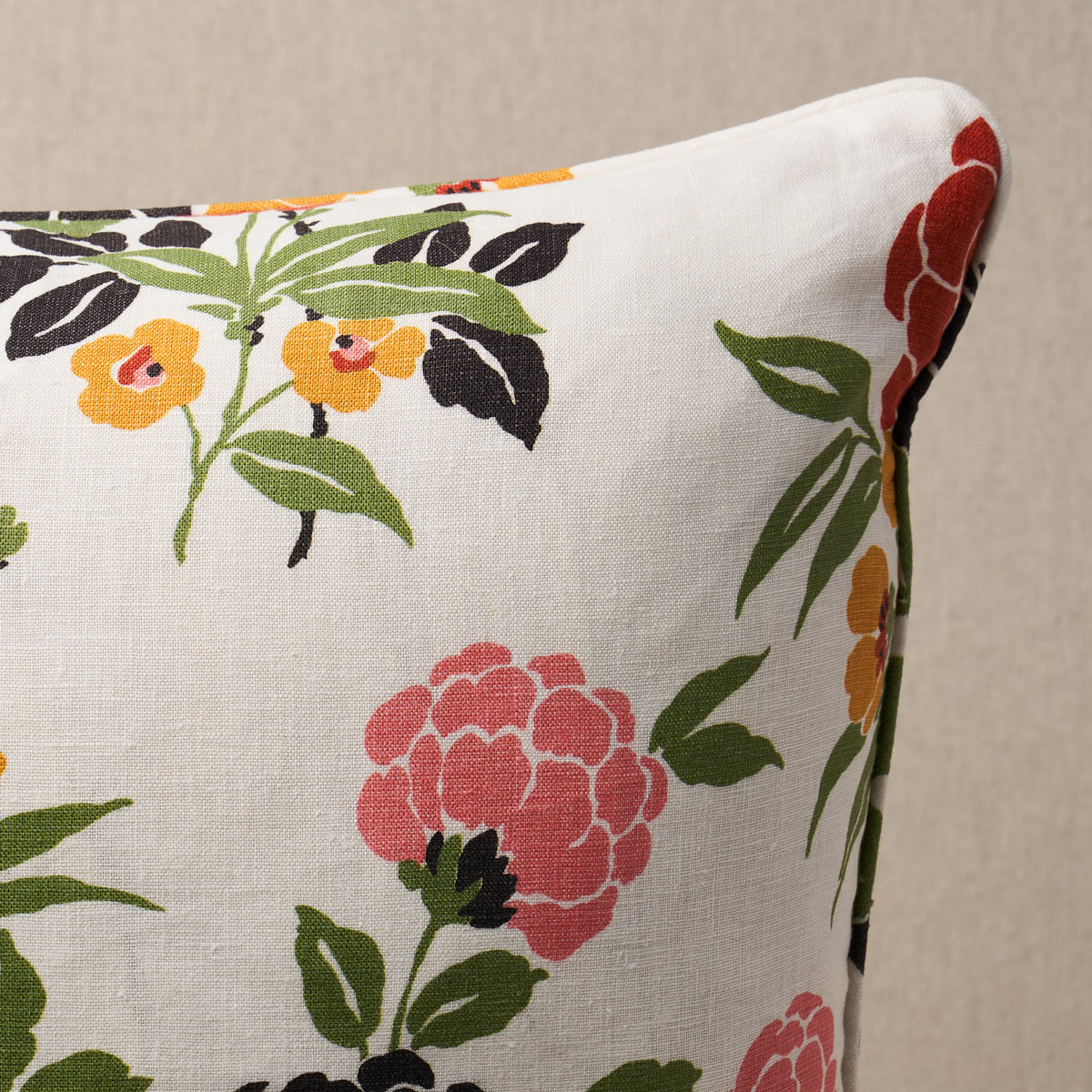 Purchase So18002205 | Valentina Floral Pillow, Multicolor - Schumacher Pillows