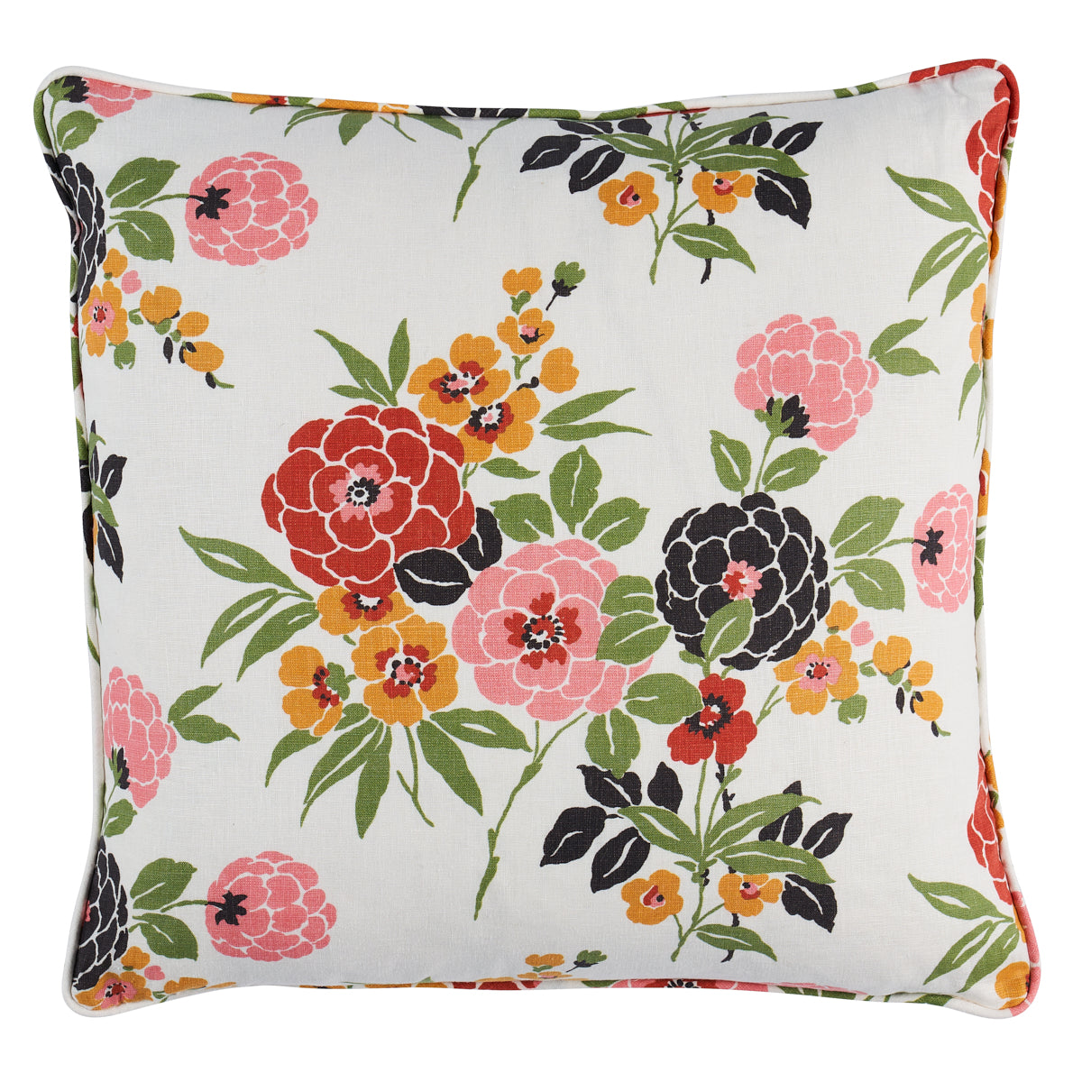 Purchase So18002205 | Valentina Floral Pillow, Multicolor - Schumacher Pillows