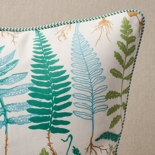 Purchase So18021104 | Halcott Indoor/Outdoor Pillow, Aquamarine - Schumacher Pillows