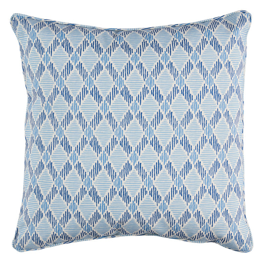 Purchase So18023005 | Dexter Indoor/Outdoor Pillow, Blues - Schumacher Pillows