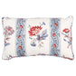 Purchase So18024114 | Ariana Floral Pillow, Pearlware Blue - Schumacher Pillows