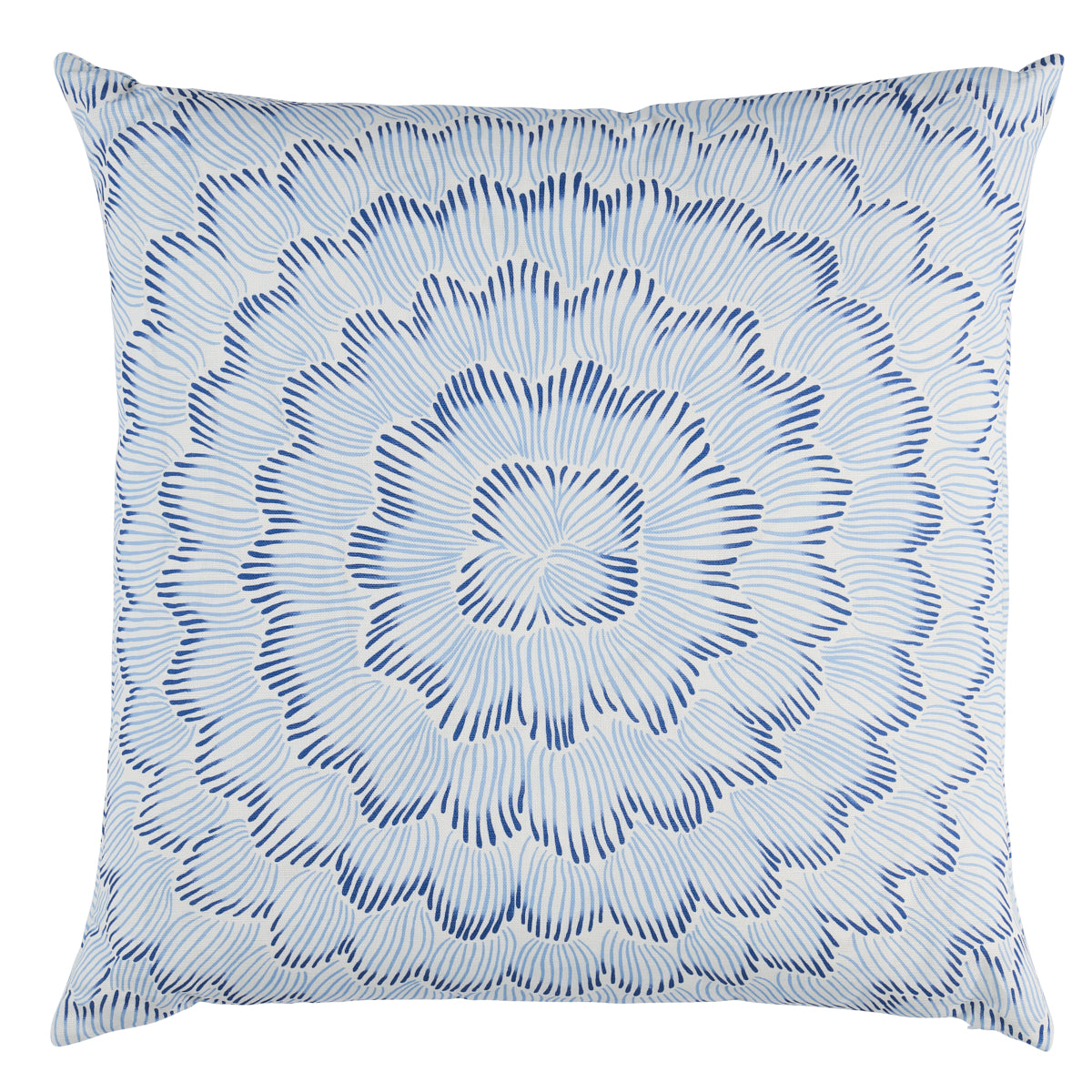 Purchase So18036007 | Feather Bloom Pillow, Two Blues - Schumacher Pillows