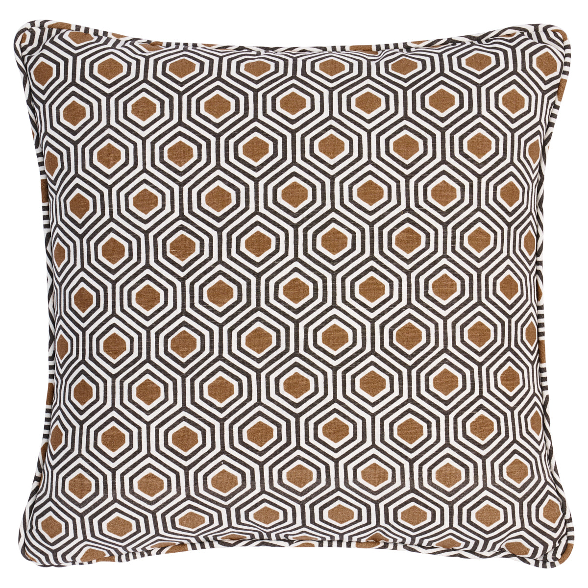 Purchase So18037303 | Otis Hand Print Pillow, Dark Neutral - Schumacher Pillows
