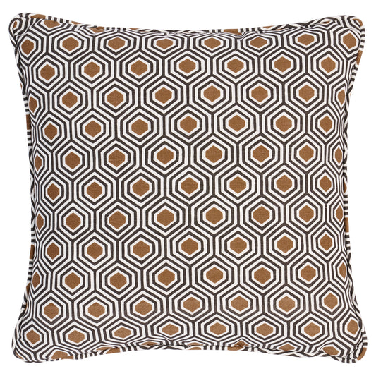 Purchase So18037304 | Otis Hand Print Pillow, Dark Neutral - Schumacher Pillows