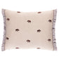 Purchase So18045013 | Buffalo Embroidery Pillow, Natural - Schumacher Pillows