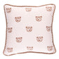 Purchase So18047102 | Bear Print Pillow, Blush - Schumacher Pillows