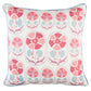 Purchase So18048005 | Anjuna Floral Linen Pillow, Mulberry - Schumacher Pillows