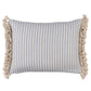 Purchase So18059012 | Mathis Ticking Stripe Pillow, Sky - Schumacher Pillows