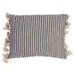 Purchase So18059212 | Mathis Ticking Stripe Pillow, Carbon - Schumacher Pillows