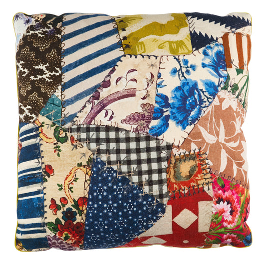 Purchase So18065004 | Hotch Potch Crazy Quilt Pillow, Document - Schumacher Pillows