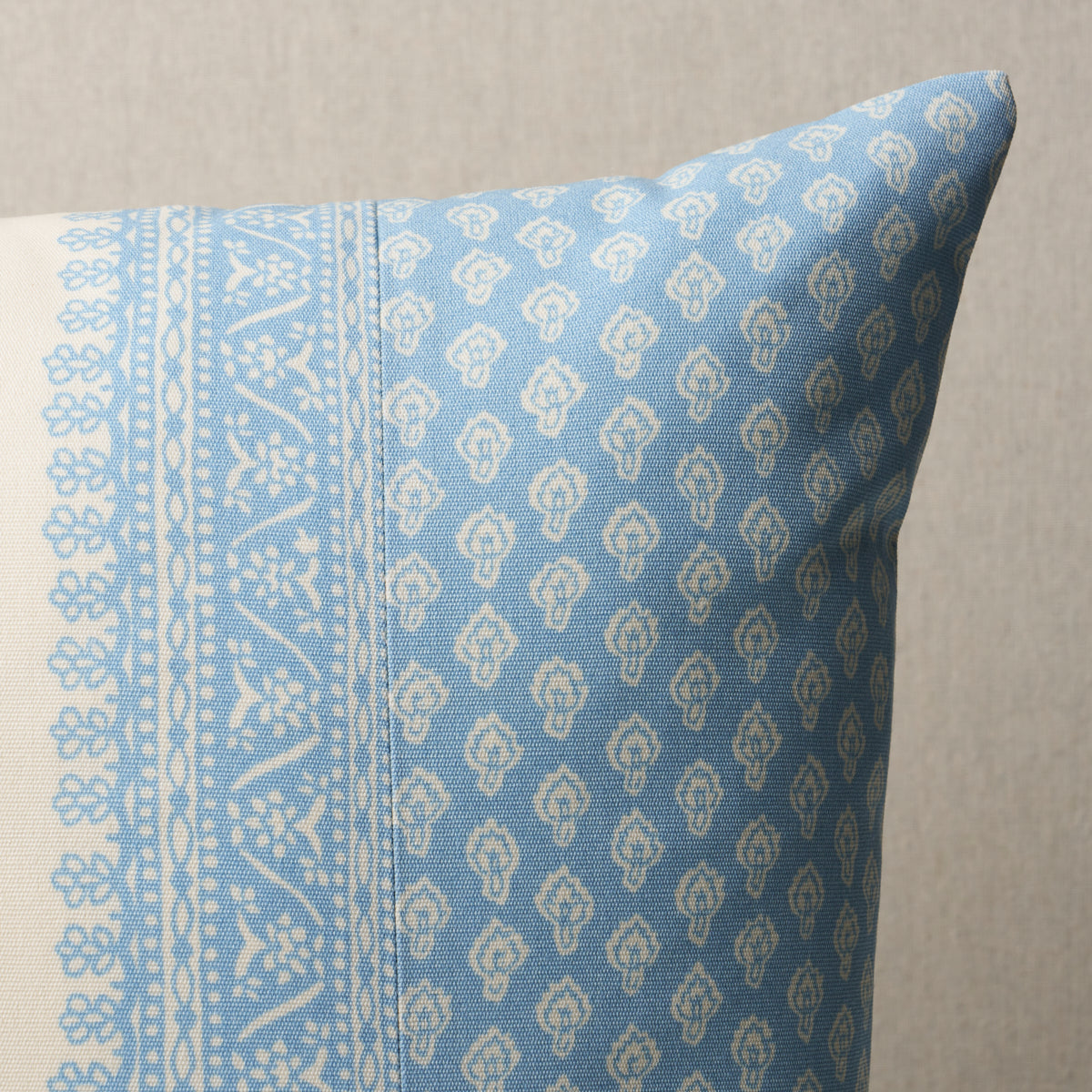 Purchase So18073005 | Hyacinth I/O Pillow, China Blue - Schumacher Pillows