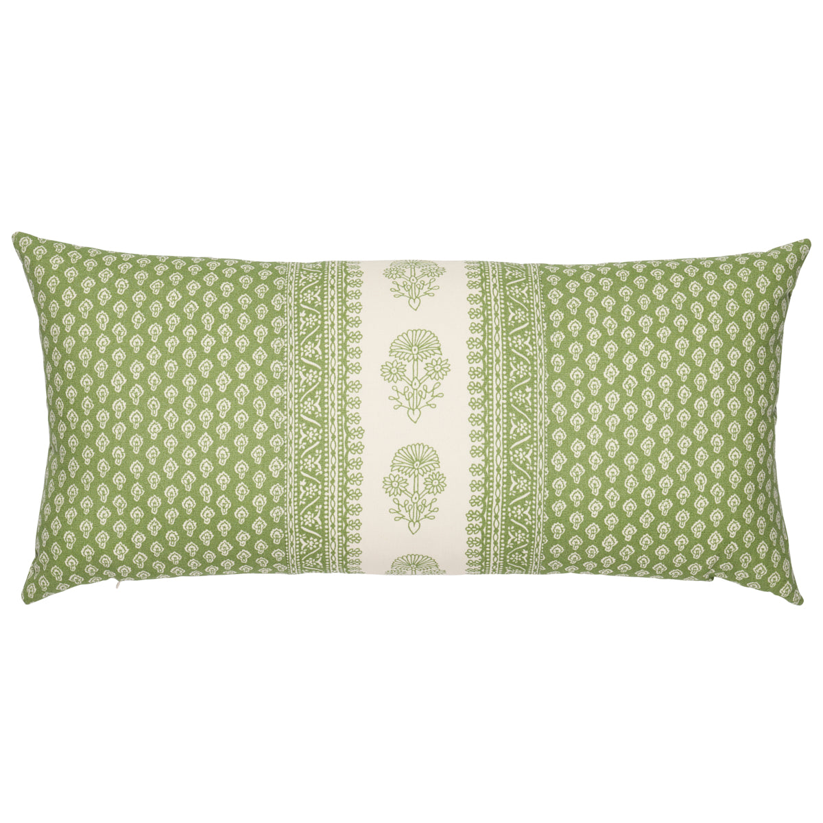 Purchase So18073130 | Hyacinth I/O Pillow, Leaf Green - Schumacher Pillows
