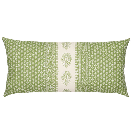 Purchase So18073130 | Hyacinth I/O Pillow, Leaf Green - Schumacher Pillows