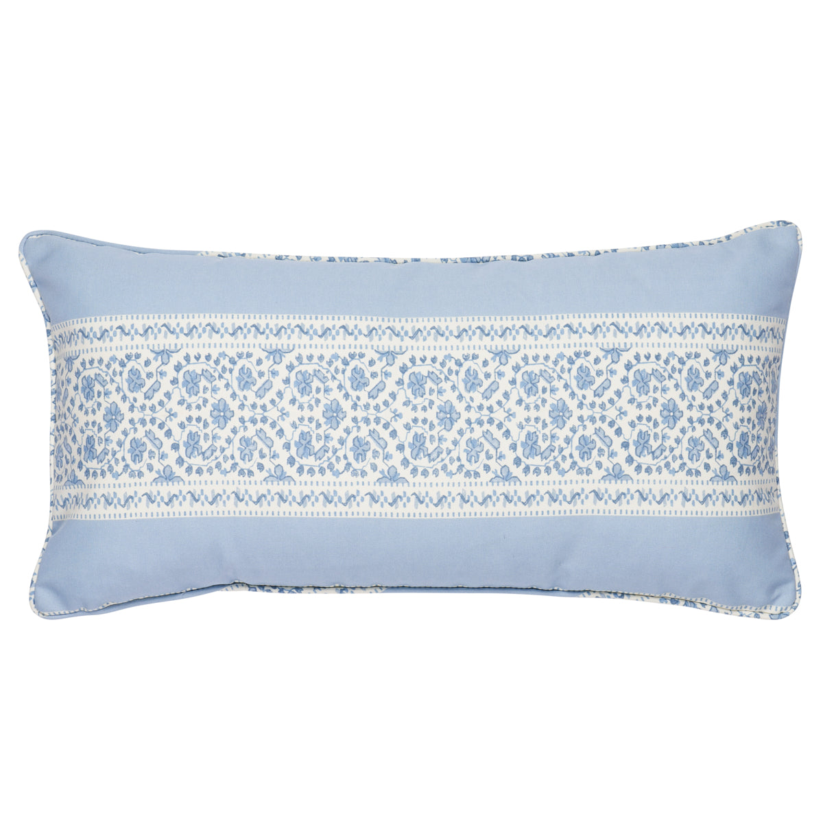 Purchase So18074018 | Jasmine I/O Pillow, Indigo - Schumacher Pillows