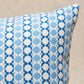 Purchase So18075012 | Posy I/O Pillow, Indigo - Schumacher Pillows