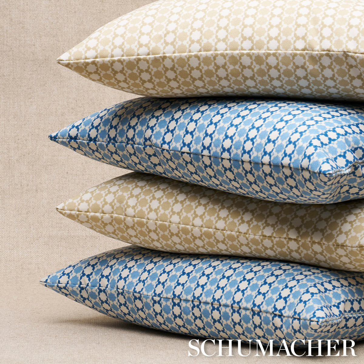 Purchase So18075203 | Posy I/O Pillow, Neutral - Schumacher Pillows