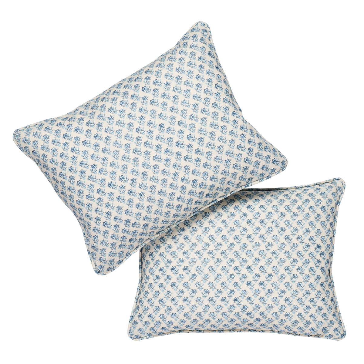 Purchase So18076012 | Oleander I/O Pillow, Indigo - Schumacher Pillows