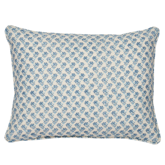 Purchase So18076012 | Oleander I/O Pillow, Indigo - Schumacher Pillows