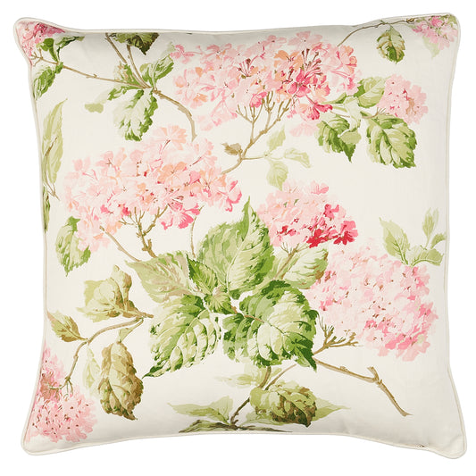 Purchase So18082106 | Summer Hydrangea Pillow, Blush - Schumacher Pillows