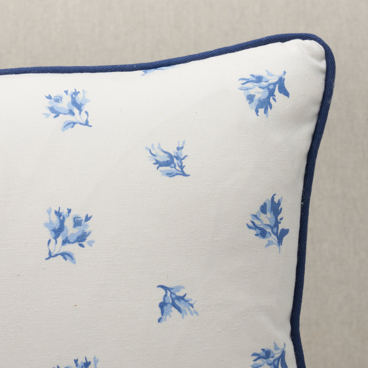 Purchase So18084012 | Margie Floral Pillow, Porcelain - Schumacher Pillows