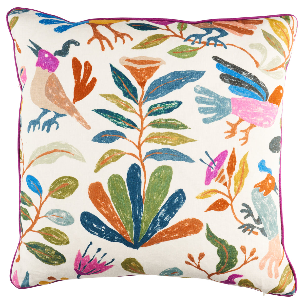 Purchase So18085006 | Canopy Pillow, Multi Birds - Schumacher Pillows