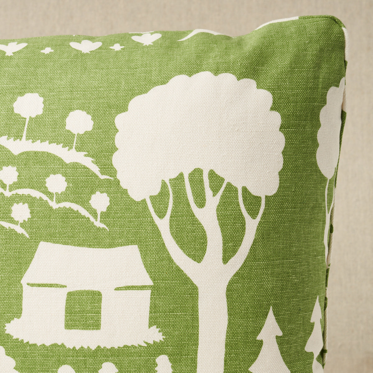 Green discount farmhouse pillows