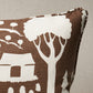 Purchase So18088115 | Farm Scene Pillow, Brown - Schumacher Pillows