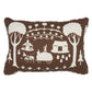 Purchase So18088115 | Farm Scene Pillow, Brown - Schumacher Pillows