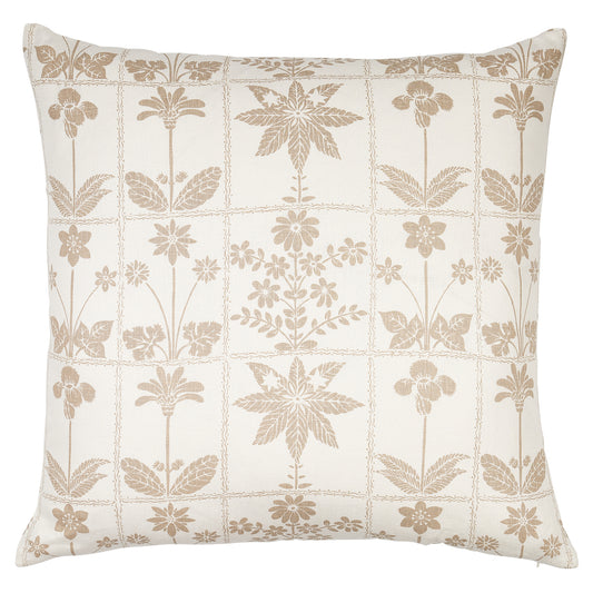Purchase So18089106 | Georgia Wildflowers Pillow, Neutral - Schumacher Pillows