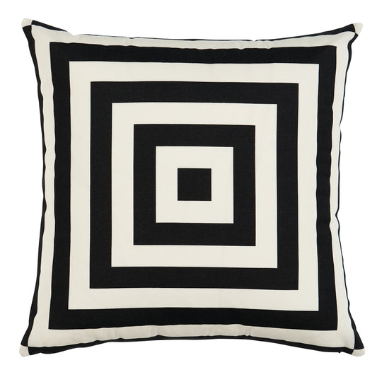 Purchase So18092105 | Roxbury I/O Pillow, Black - Schumacher Pillows